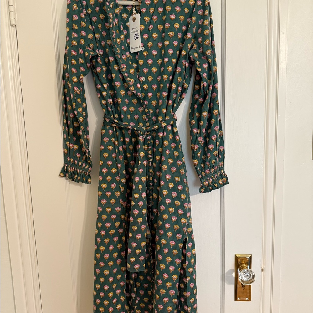 Fragonard Block-print Dress